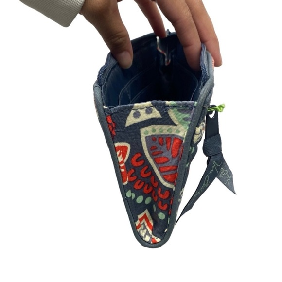 Vera Bradley Front Zip Wristlet Nomadic Floral Nomadic Floral - Picture 7 of 7